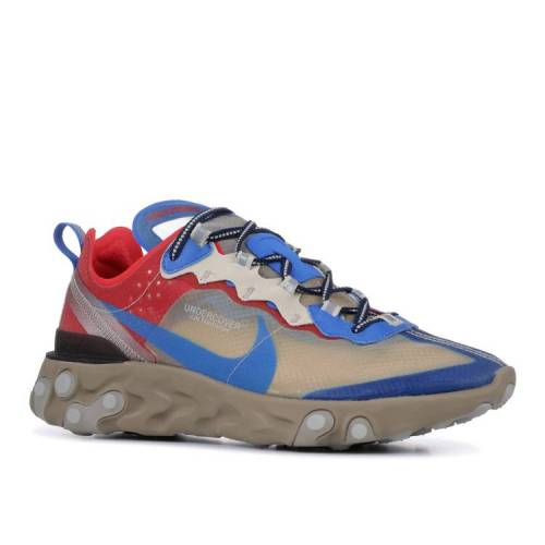 ナイキ NIKE アンダーカバー リアクト エレメント ベージュ 'LIGHT BEIGE' スニーカー メンズ 【 NIKE UNDERCOVER X REACT ELEMENT 87 LIGHT BEIGE CHALK SIGNAL BLUEUNIVERSITY REDBLACKCLASSIC STONE 】