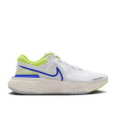 【 NIKE ZOOMX INVINCIBLE RUN FLYKNIT 'WHITE CYBER BLUE' / WHITE CYBER GREY FOG RACER BLUE 】 ラン フライニット 白色 ホワイト 灰色 グレー 青色 ブルー スニーカー メンズ ナイキ