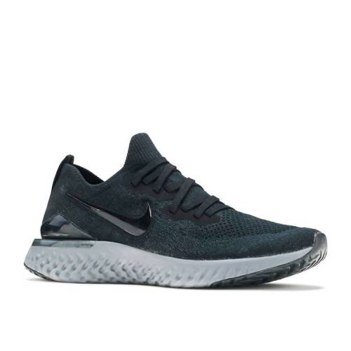 ナイキ NIKE エピック リアクト フライニット 黒色 ブラック 'ANTHRACITE' スニーカー レディース 【 EPIC NIKE WMNS REACT FLYKNIT 2 BLACK BLACKANTHRACITEGUNSMOKEWHITE 】