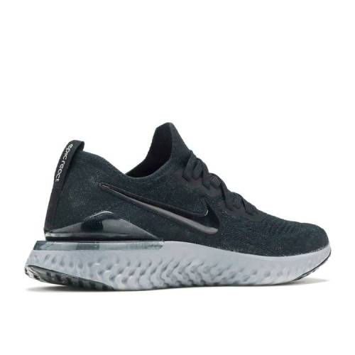 ナイキ NIKE エピック リアクト フライニット 黒色 ブラック 'ANTHRACITE' スニーカー レディース 【 EPIC NIKE WMNS REACT FLYKNIT 2 BLACK BLACKANTHRACITEGUNSMOKEWHITE 】