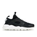 【 NIKE AIR HUARACHE RUN ULTRA 'BLACK WHITE' / BLACK WHITE 】 ハラチ ラン ウルトラ 黒色 ブラック 白色 ホワイト ハラチラン スニーカー メンズ ナイキ