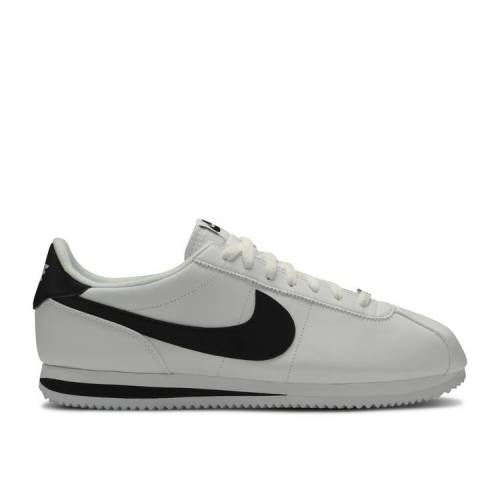 ナイキ NIKE コルテッツ レザー 白色 ホワイト 銀色 シルバー 'WHITE BLACK' スニーカー メンズ 【 SILVER NIKE CORTEZ BASIC LEATHER WHITE BLACKMETALLIC 】