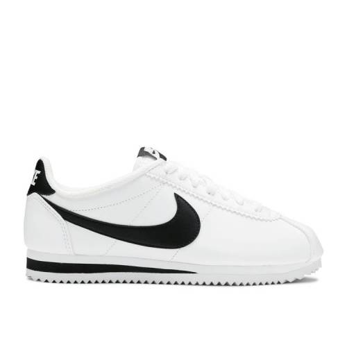 ナイキ NIKE クラシック コルテッツ レザー 白色 ホワイト クラシックコルテッツ 'WHITE BLACK' スニーカー レディース 【 NIKE WMNS LEATHER WHITE BLACKWHITE 】