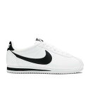 y NIKE WMNS CLASSIC CORTEZ LEATHER 'WHITE BLACK' / WHITE BLACK WHITE z NVbN Rebc U[ F zCg F ubN NVbNRebc Xj[J[ fB[X iCL