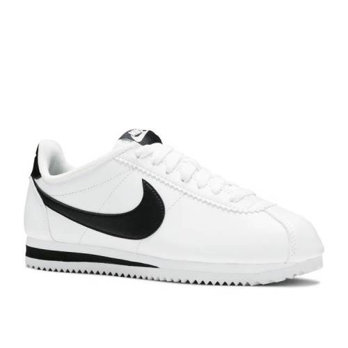 ナイキ NIKE クラシック コルテッツ レザー 白色 ホワイト クラシックコルテッツ 'WHITE BLACK' スニーカー レディース 【 NIKE WMNS LEATHER WHITE BLACKWHITE 】