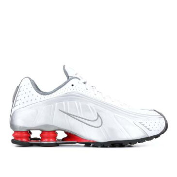 ナイキ NIKE ショックス 白色 ホワイト 'COMET RED' スニーカー メンズ 【 SHOX NIKE R4 RETRO WHITE METALLIC SILVERCOMET REDBLACK 】
