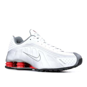 ナイキ NIKE ショックス 白色 ホワイト 'COMET RED' スニーカー メンズ 【 SHOX NIKE R4 RETRO WHITE METALLIC SILVERCOMET REDBLACK 】