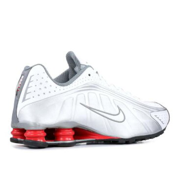 ナイキ NIKE ショックス 白色 ホワイト 'COMET RED' スニーカー メンズ 【 SHOX NIKE R4 RETRO WHITE METALLIC SILVERCOMET REDBLACK 】