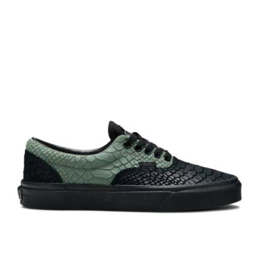 ヴァンズ VANS バンズ 緑 グリーン 黒色 ブラック 'SLYTHERIN' スニーカー メンズ 【 VANS GREEN HARRY POTTER X ERA BLACK 】