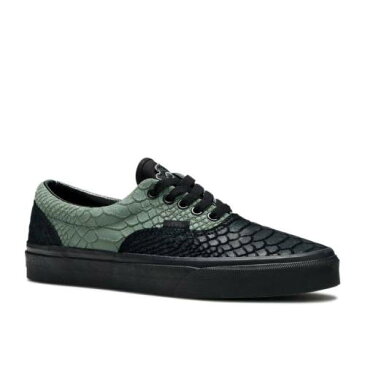 ヴァンズ VANS バンズ 緑 グリーン 黒色 ブラック 'SLYTHERIN' スニーカー メンズ 【 VANS GREEN HARRY POTTER X ERA BLACK 】