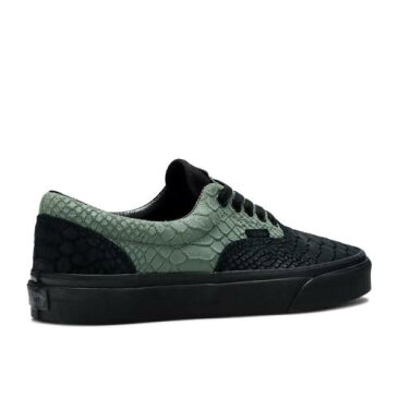 ヴァンズ VANS バンズ 緑 グリーン 黒色 ブラック 'SLYTHERIN' スニーカー メンズ 【 VANS GREEN HARRY POTTER X ERA BLACK 】