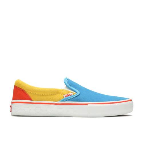 ヴァンズ VANS バンズ スリッポン プロ 'BART' スニーカー メンズ 【 VANS SLIPON THE SIMPSONS X PRO MULTICOLOR 】