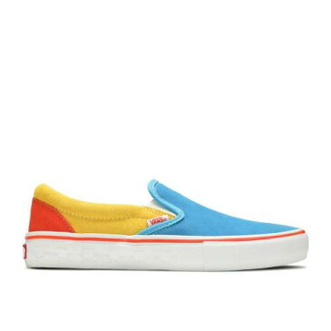 ヴァンズ VANS バンズ スリッポン プロ 'BART' スニーカー メンズ 【 VANS SLIPON THE SIMPSONS X PRO MULTICOLOR 】