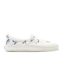 【 VANS KITH X VAULT OG CLASSIC SLIP-ON LX 'FEATHERS' / WHITE BLUE 】 バンズ ボルト クラシック スリッポン 白色 ホワイト 青色 ブルー スニーカー メンズ ヴァンズ