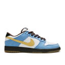 ナイキ ダンク プロ エスビー 白色 ホワイト 青色 ブルー ダンクロー 'HOMER' スニーカー メンズ 【 NIKE DUNK LOW PRO SB / WHITE MEDIUM YELLOW-UNIVERSITY BLUE 】 メンズ スニーカー