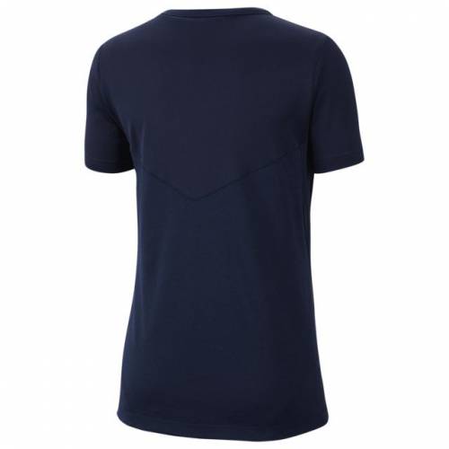 ナイキ NIKE ドライフィット 半袖 Tシャツ プラクティス 紺色 ネイビー 白色 ホワイト レディース 【 DRIFIT NIKE S SOFTBALL PRACTICE TOP NAVY WHITE 】
