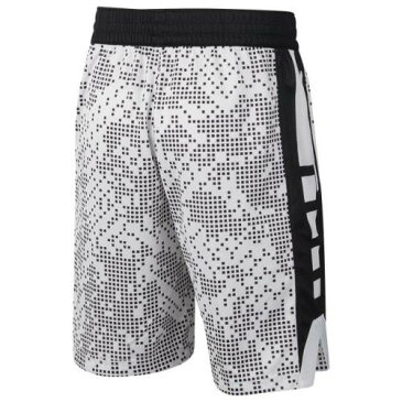 ナイキ NIKE エリート ストライプ ショーツ ハーフパンツ 白色 ホワイト 黒色 ブラック 【 STRIPE NIKE ELITE SHORTS WHITE BLACK 】 キッズ ベビー マタニティ ボトムス