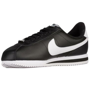 ナイキ NIKE コルテッツ 黒色 ブラック 銀色 シルバー 白色 ホワイト レザー スニーカー 【 SILVER NIKE CORTEZ BLACK METALLIC WHITE LEATHER 】 メンズ スニーカー