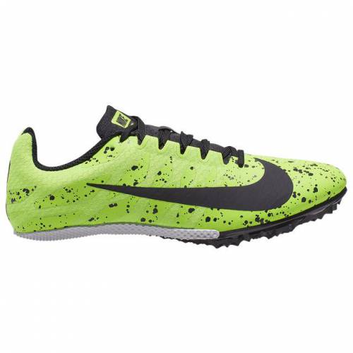 ナイキ NIKE ズーム ライバル 緑 グリーン 黒色 ブラック ピュア プラチナム 【 GREEN PLATINUM NIKE ZOOM RIVAL S 9 ELECTRIC BLACK PURE 】 スポーツ アウトドア 陸上 トラック競技