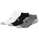 アンダーアーマー UNDER ARMOUR テック ソックス 靴下 MENS メンズ HEATGEAR TECH 3 PACK NO SHOW SOCKS アウトドア アクセサリー スポーツ 送料無料