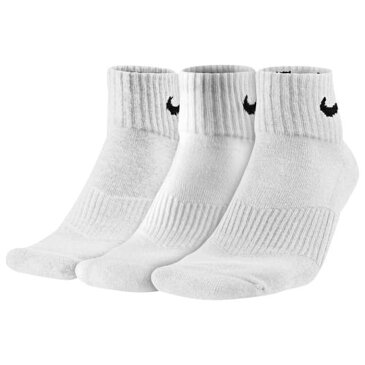 【海外限定】nike 3 pack moisture mgt cushion quarter socks ナイキ ソックス 靴下 メンズ