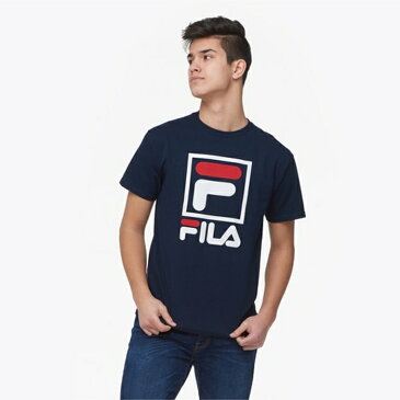 フィラ シャツ men's メンズ fila stacked t mens