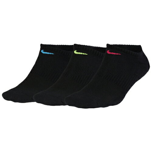 ナイキ NIKE パフォーマンス ソックス 靴下 WOMENS レディース 3 PK PERFORMANCE CUSHIONED NOSHOW SOCKS レッグ ナイトウエア 下着 インナー 下 送料無料のサムネイル