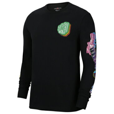 ナイキ ジョーダン JORDAN スリーブ シャツ MENS メンズ STICKER LONG SLEEVE T ファッション Tシャツ トップス カットソー 送料無料