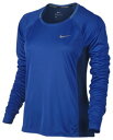 ナイキ ドライフィット スリーブ シャツ レディース nike drifit miler long sleeve t カットソー レディースファッション tシャツ トップス