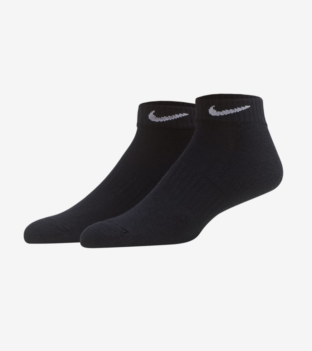 ナイキ 靴下 黒色 ブラック メンズ 【 NIKE 3PK EVERYDAY CUSHION LOW SOCKS BLACK 】