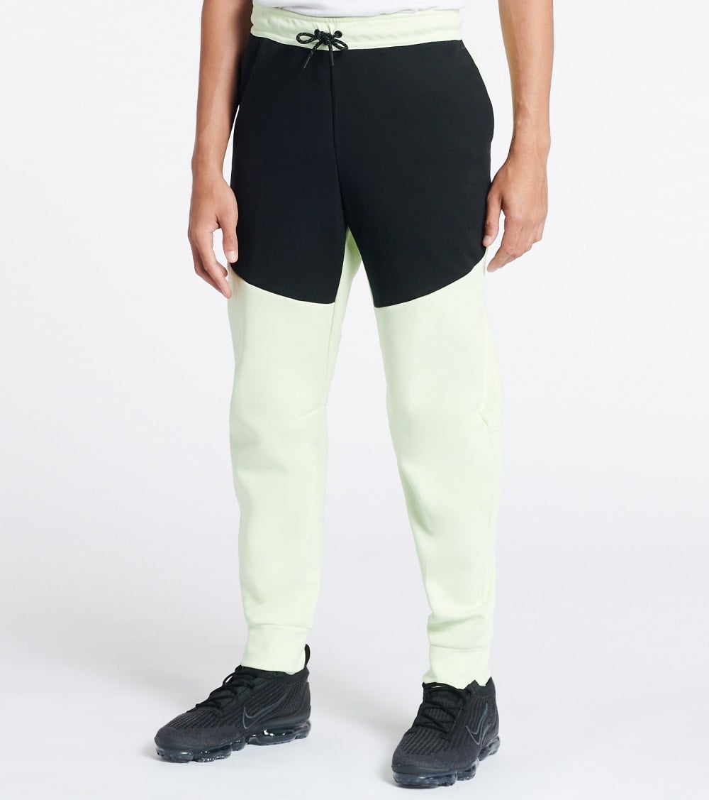 ナイキ テック フリース ジョガーパンツ ライム 黒色 ブラック メンズ 【 NIKE NSW TECH FLEECE JOGGER PANTS LIME ICE BLACK 】