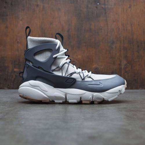 ナイキ ミッド スニーカー レディース 【 NIKE WOMEN AIR FOOTSCAPE MID UTILITY LIGHT BONE ANTHRACITESUMMIT WHITE 】