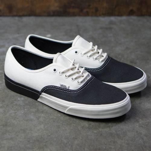 ヴァンズ バンズ オーセンティック スニーカー メンズ 【 VANS MEN AUTHENTIC DX BLOCKED BLACK WHITE 】