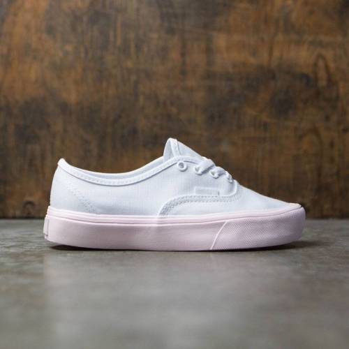 ヴァンズ バンズ オーセンティック ライト スニーカー レディース 【 VANS WOMEN AUTHENTIC LITE POP PASTEL WHITE PINK 】