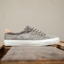 ヴァンズ バンズ コート スニーカー メンズ 【 VANS MEN COURT PLUS - WASHED CANVAS (GREEN / COVERT) 】
