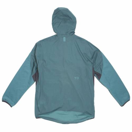 アディダス アディゼロ ジャケット メンズ 【 ADIDAS Y3 MEN ADIZERO PACKABLE JACKET GREEN PETROL 】