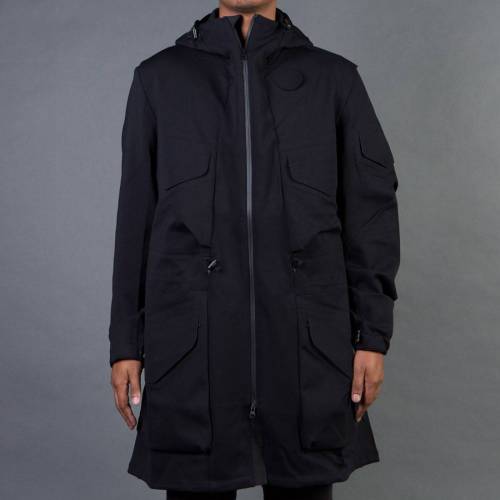 アディダス パーカー ジャケット メンズ 【 ADIDAS Y3 MEN LUX FUTURE SPORT PARKA JACKET BLACK 】