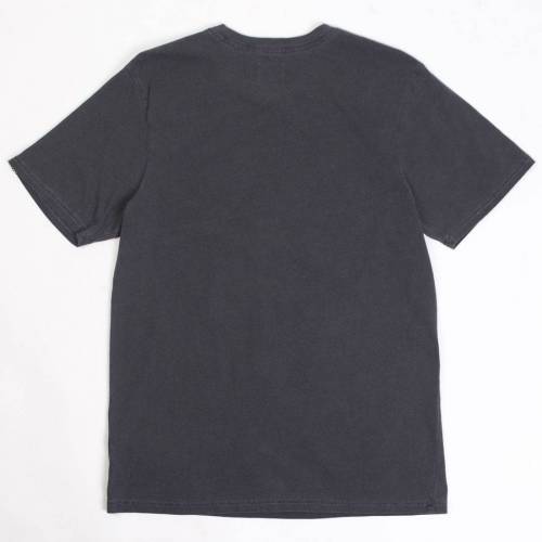 ヴァンズ バンズ デュエル Tシャツ メンズ 【 VANS MEN RETRO DUAL PALM TEE BLACK OVERDYE 】