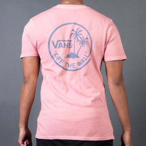 ヴァンズ バンズ ビンテージ ヴィンテージ Tシャツ ローズ メンズ 【 VANS VINTAGE ROSE MEN MINI PALM TEE TAN MIRAGE 】