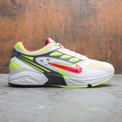 ナイキ スニーカー メンズ 【 NIKE MEN AIR GHOST RACER WHITE ATOM REDNEON YELLOWDARK GREY 】