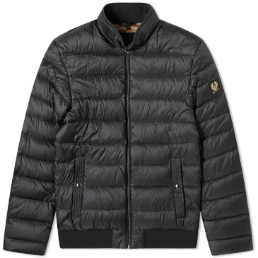 ベルスタッフ ダウン ジャケット 黒色 ブラック ダウンジャケット メンズ 【 BELSTAFF CIRCUIT BLACK 】