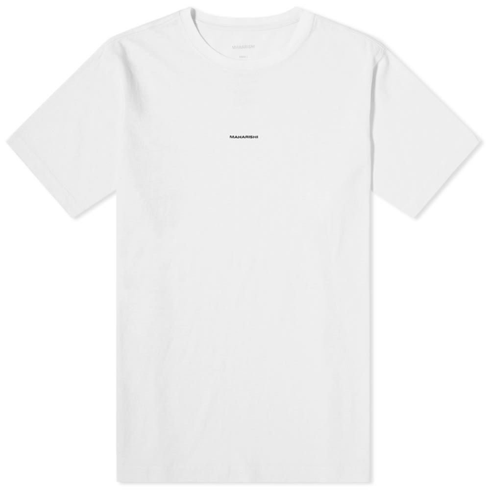 MAHARISHI クラシック ロゴ Tシャツ メンズファッション トップス カットソー メンズ 【 Classic Logo Hemp Tee 】 White