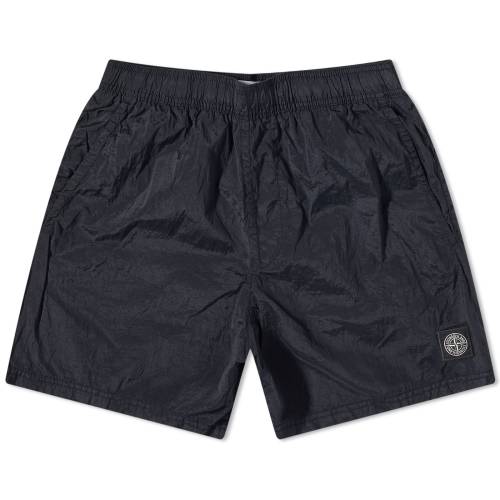 ストーンアイランド ナイロン メタル ショーツ ハーフパンツ 紺色 ネイビー メンズ 【 STONE ISLAND STONE ISLAND NYLON METAL SHORTS / NAVY 】 メンズファッション ズボン