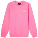 アー・ペー・セー クルー スウェット ピンク A.P.C. スウェットトレーナー レディース 【 SKYE CREW SWEAT / PINK 】 レディースファッション トップス