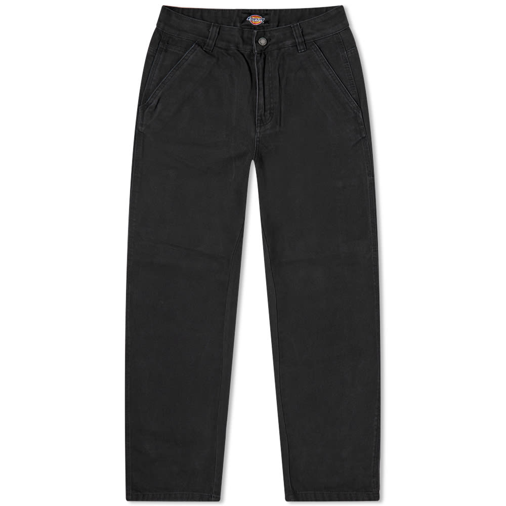 ディッキーズ ボトムス レディース ディッキーズ 黒色 ブラック レディース 【 DICKIES DUCK CANVAS REGULAR UTILITY TROUSER / BLACK 】 レディースファッション ボトムス パンツ