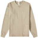 テンシー クルー スウェット スウェットトレーナー メンズ 【 TEN C TEN C MULTI POCKET SNAP CREW SWEAT / PALE TAUPE 】 メンズファッション トップス