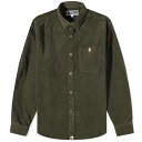 アベイシングエイプ コーデュロイ オリーブ メンズ 【 A BATHING APE A BATHING APE ONE POINT CORDUROY RELAXED FIT SHIRT / OLIVE DRAB 】 メンズファッション トップス