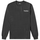 カブー スリーブ アート Tシャツ 黒色 ブラック 長袖 メンズ 【 KAVU LONG SLEEVE ETCH ART T-SHIRT / BLACK LICORICE 】 メンズファッション トップス カットソー