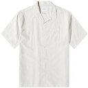 ノースプロジェクツ スリーブ 白色 ホワイト 半袖 メンズ 【 NORSE PROJECTS NORSE PROJECTS CARSTEN TENCEL SHORT SLEEVE SHIRT / MARBLE WHITE 】 メンズファッション トップス