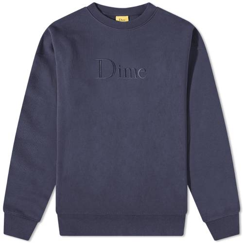 クラシック ロゴ クルー スウェット スウェットトレーナー メンズ 【 DIME CLASSIC LOGO CREW SWEAT / OUTERSPACE 】 メンズファッション トップス